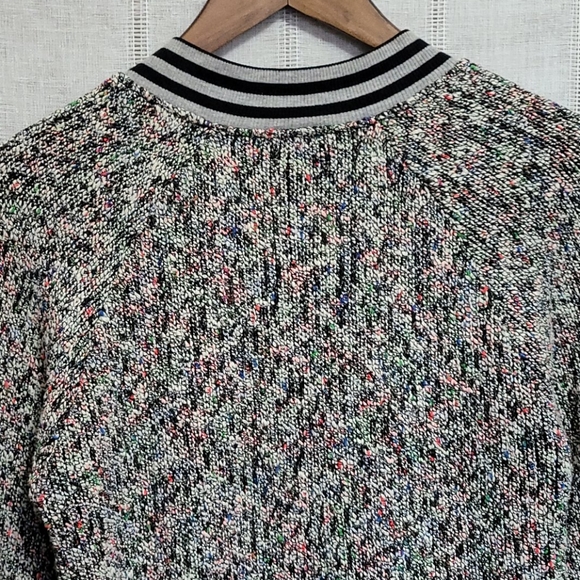 BKE Button-Up Multi-Pattern Sweater Jacket… - Picture 4 of 10